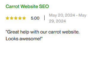 carrot website SEO